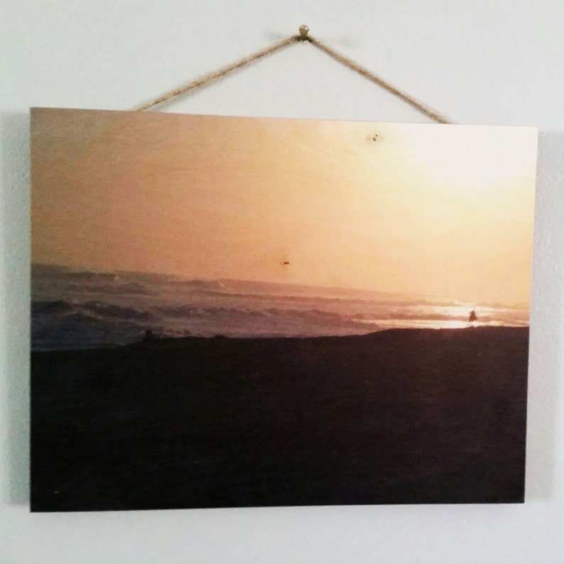 11x14 Wood Photography Print home is A Feeling Etsy