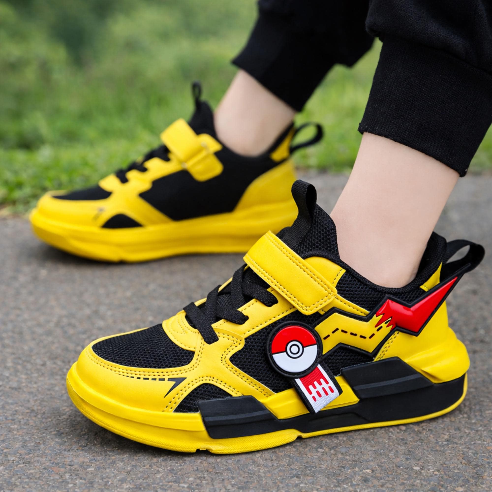 Pantofole Calde Ufficiali Pokemon Pikachu Per Bambini E Bambine – Morbide E Confortevoli, Taglie UK 8-2