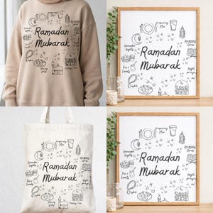 Ramadan Mubarak PNG, Ramadan Mubarak Png Design, Islamic Ramadan PNG, Ramadan Sublimation Design, Islamic PNG Files