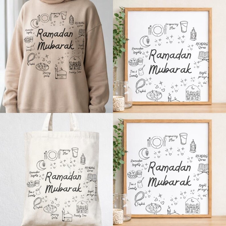 Ramadan Mubarak PNG, Ramadan Mubarak Png Design, Islamic Ramadan PNG, Ramadan Sublimation Design, Islamic PNG Files