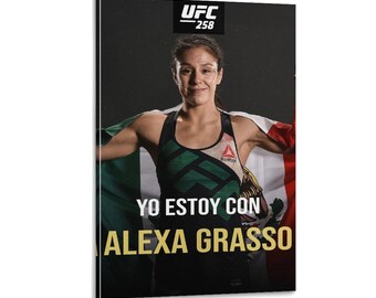 Alexa Grasso art boxing poster Wall Art Picture Painting Poster Canvas Print Artworks Bedroom Living Room Decor