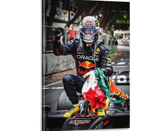 World F1 racing driver Sergio Perez poster classic moment Wall Art Picture Painting Poster Canvas Print Artworks Bedroom Living Room Decor