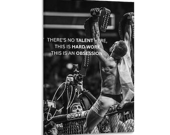Conor McGregor Boxer Motivational Poster Personality Wall Art Picture Painting Poster Canvas Print Artworks Bedroom Living Room