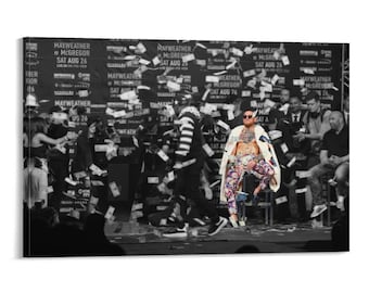 Conor McGregor Art Cool Poster Wall Art Picture Painting Poster Canvas Print Artworks Bedroom Living Room Decor
