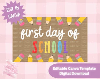 Digital Banner Template - Back to School Version 3