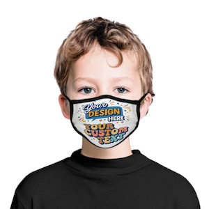 Anpassad spandex ansiktsmask för barn | Personlig barnmask