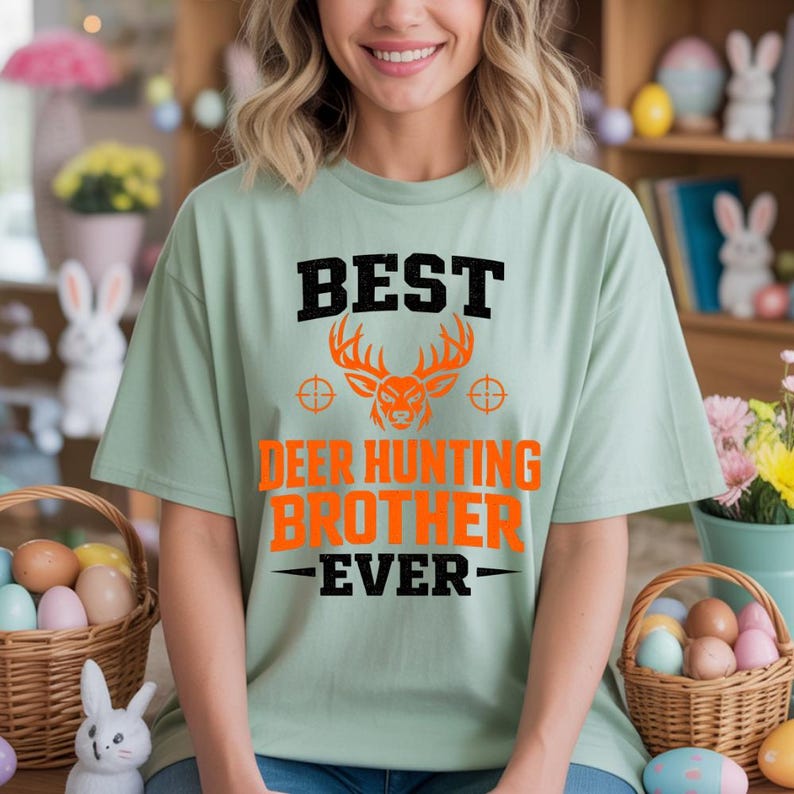 Best Deer Hunting Brother Ever PNG: Deer Hunter Pride Buck Antlers Png ...