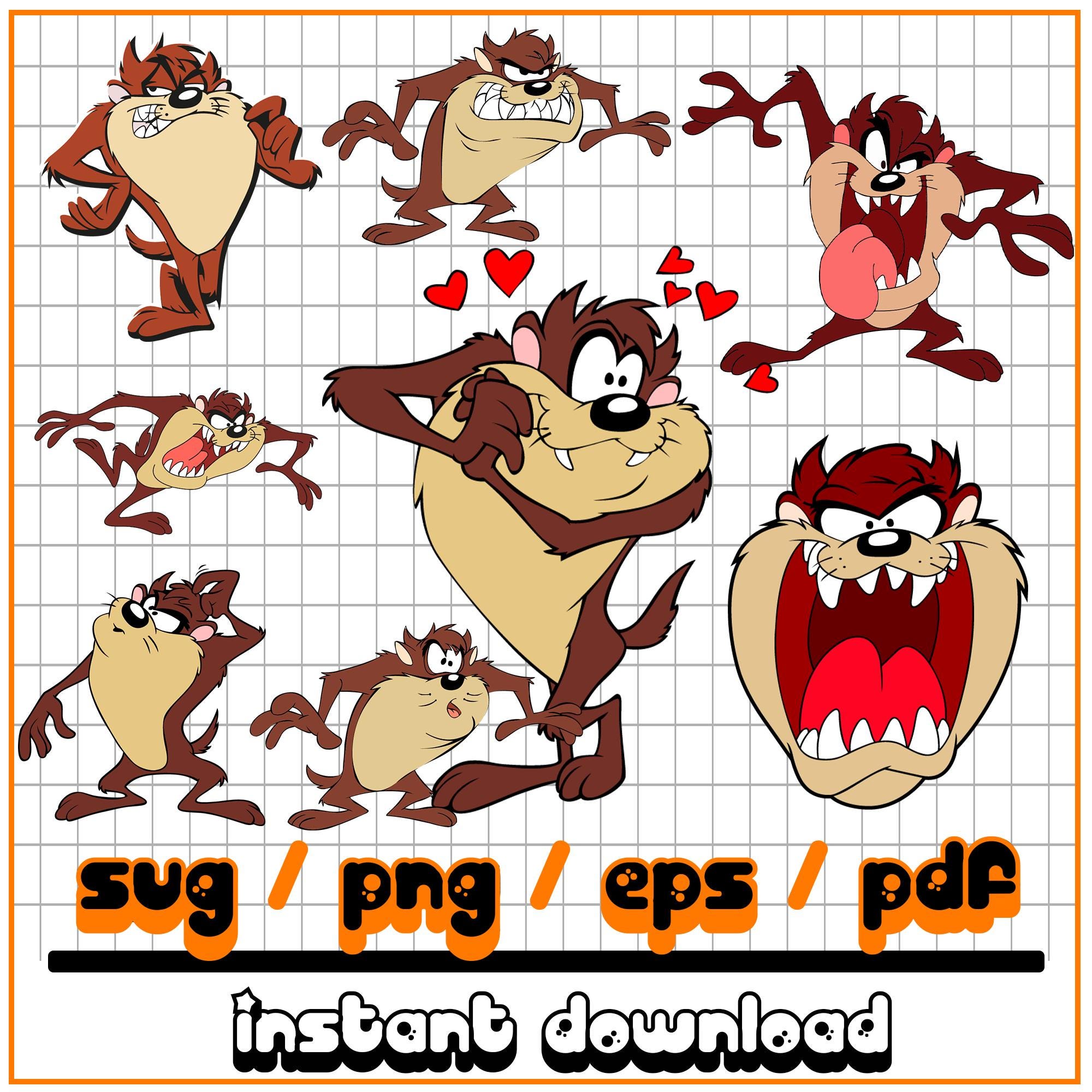 Tasmanian devil taz - Etsy 日本