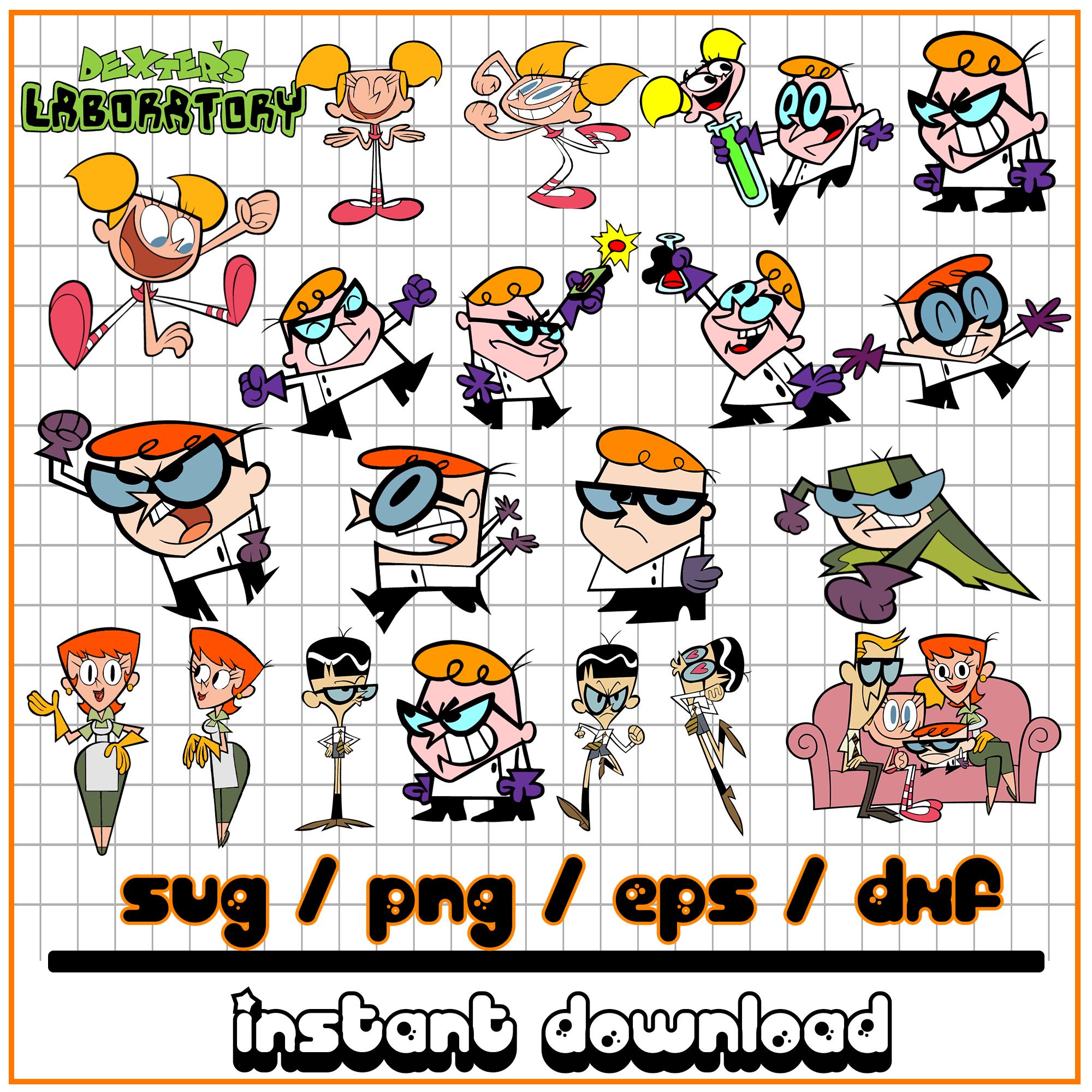 Dexters lab cartoon - Etsy 日本