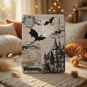 Funda para Kindle Fourth Wing Dragon Rider Estética Basgiath War College Violet Sorrengail Funda para Kindle