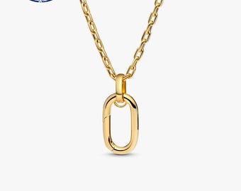 925 Sterling Silver Openable Large Link Chain Necklace-70cm, Pandora Style Chunky Statement Jewelry