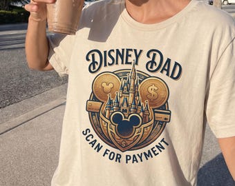 Camiseta Disney para papá, camiseta divertida para viaje a Disney, camiseta para vacaciones familiares, regalo para papá de Magic Kingdom, sudadera con capucha, sudadera