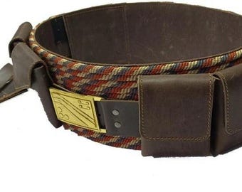 Handmade Boba Fett Leather Belt – Star Wars Cosplay Accessory