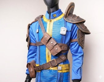 Bandoliera e cintura multiuso da abitante del Vault – Accessori per cosplay ispirati a Fallout