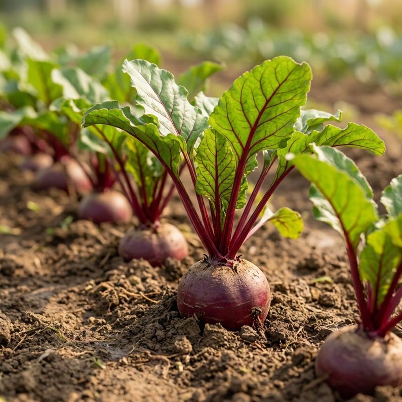 300 Pcs Beet Seeds for Planting | Easy Grow Root Vegetable for Home Garden, Containers image 2