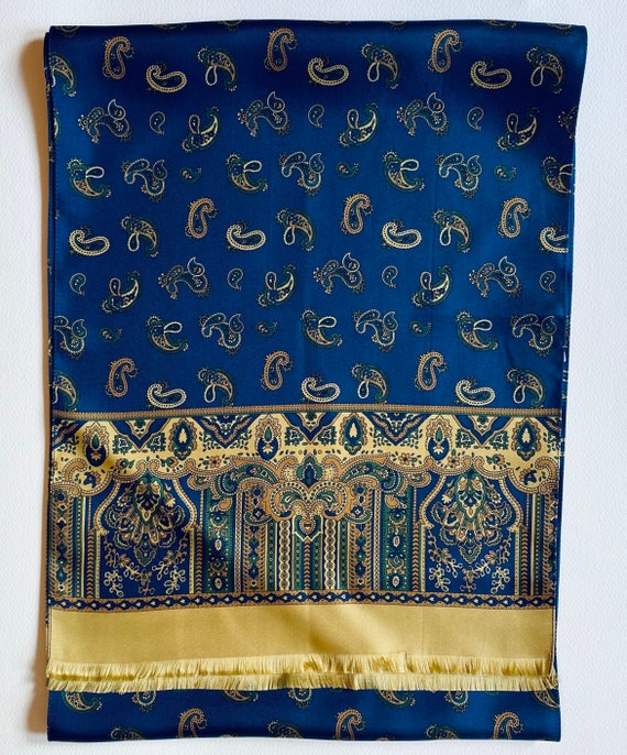Mens Feliciani Designer Art Nouveau Paisley Vivid