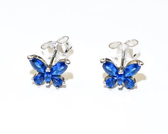 Butterfly Stud Earrings-Pandora Style