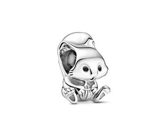 925 Sterling Silver charm cute squirre-Pandora Style