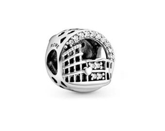 sterling silver 925 the colosseum rome italy charm-Pandora Style