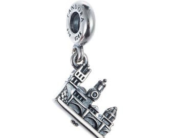 925 Sterling Silve pendant charm Charles Bridge Czech Republic Rrague-Pandora Style