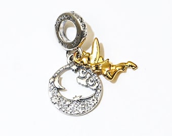 Tinker Bell Celestial Night Dangle Charm-Pandora Style