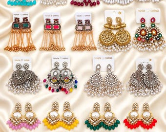 20 designer traditional earrings set for women for wedding and festive wear