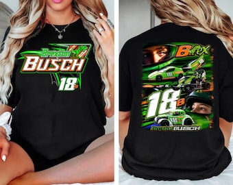 Camiseta Brexton Busch 18 Racing Sprint Car Comfort Colors, RIP Kyle Busch Forever Rowdy Racing Tee, Lovers Racing Fan, In Memory Motorsport