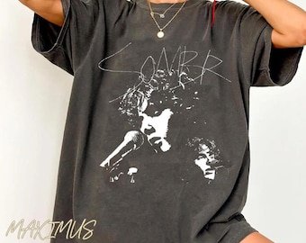 Camiseta gráfica de la gira You Are The Reason de Sombr, camiseta vintage de la banda.