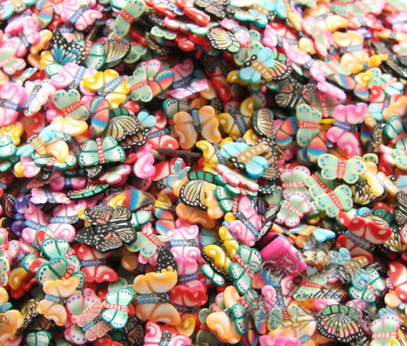25//50//100//500Pcs Mini Sliced Fruit Mixed Piece Flatback Beads Crafts DIY Decor