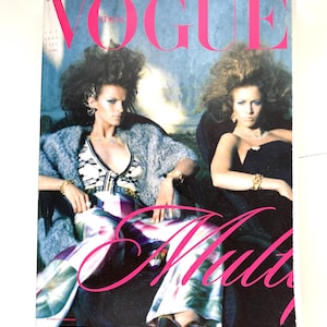 Vogue Italia 2000 Magazine - Etsy