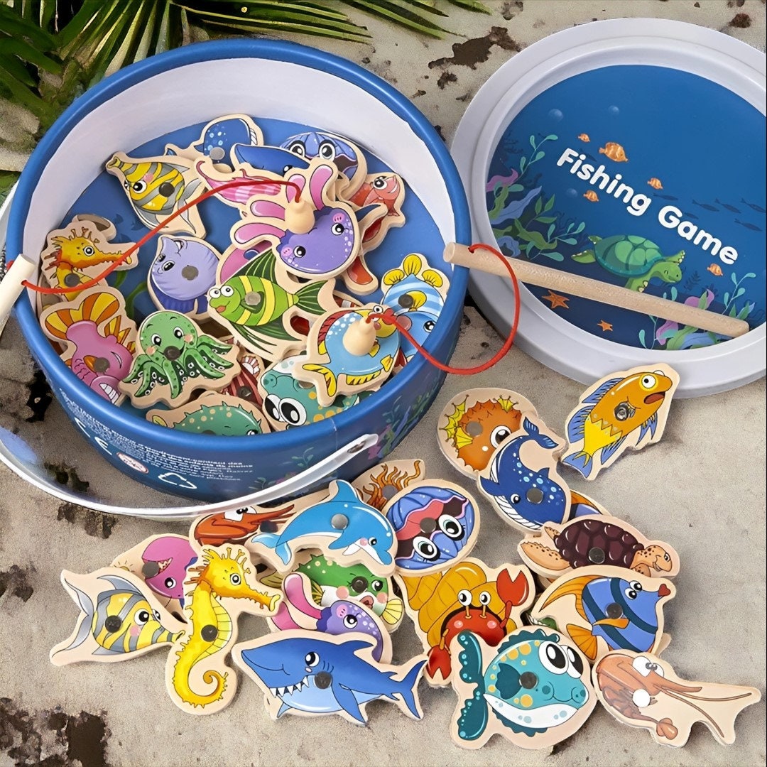 Magnetic Fishing Game for Children 