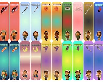 Marcadores magnéticos Stranger Thing