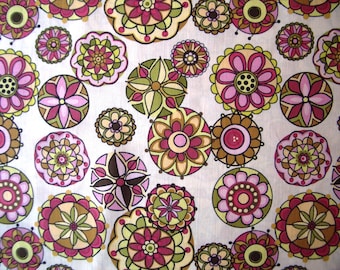 Riley Blake Floral Cotton Fabric Fat Quarter for Sewing Quilting Craft Patchwork Project