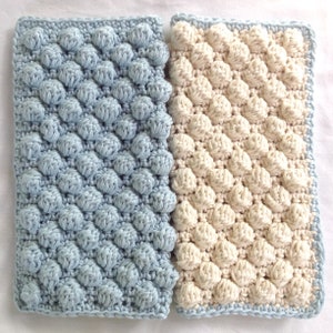 Crochet Pattern Bobble Stitch Wash Cloth Digital PDF image 7