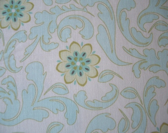 Verona Cotton Fabric Fat Quarter Floral Damask by Riley Blake for Sewing Quilting Craft Patchwork Project