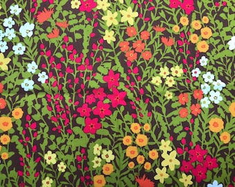 Wild Flowers Cotton Fabric Fat Quarter by Michael Miller for Sewing Patchwork Crafts Quilting