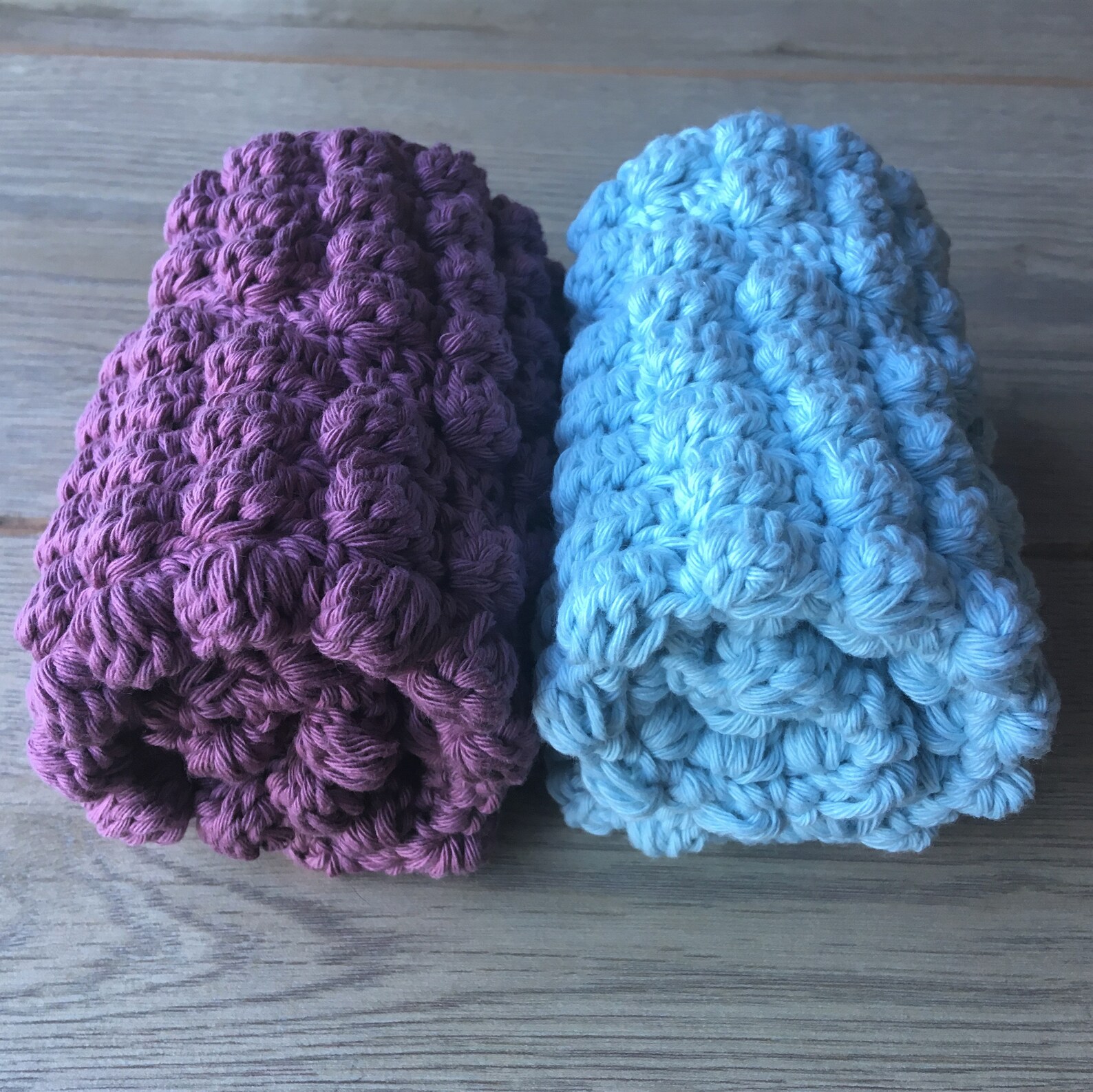 Bobble Heart Wash Cloth Crochet Pattern Digital PDF Face Dish Etsy