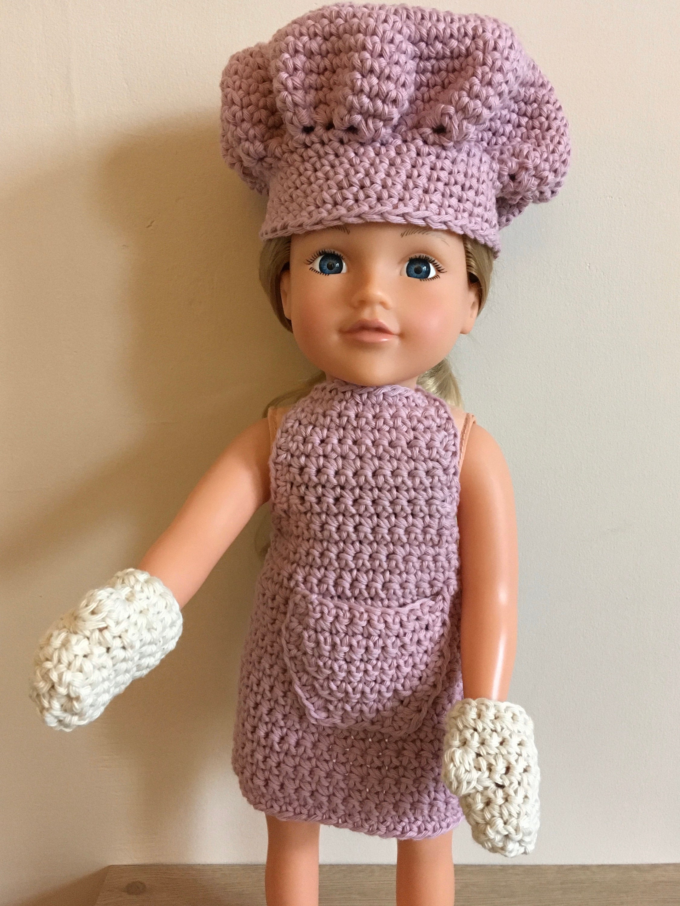 Child Size Crochet Egg Apron 
