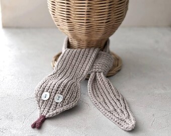 Crochet PDF Pattern Snake Scarf and Toy
