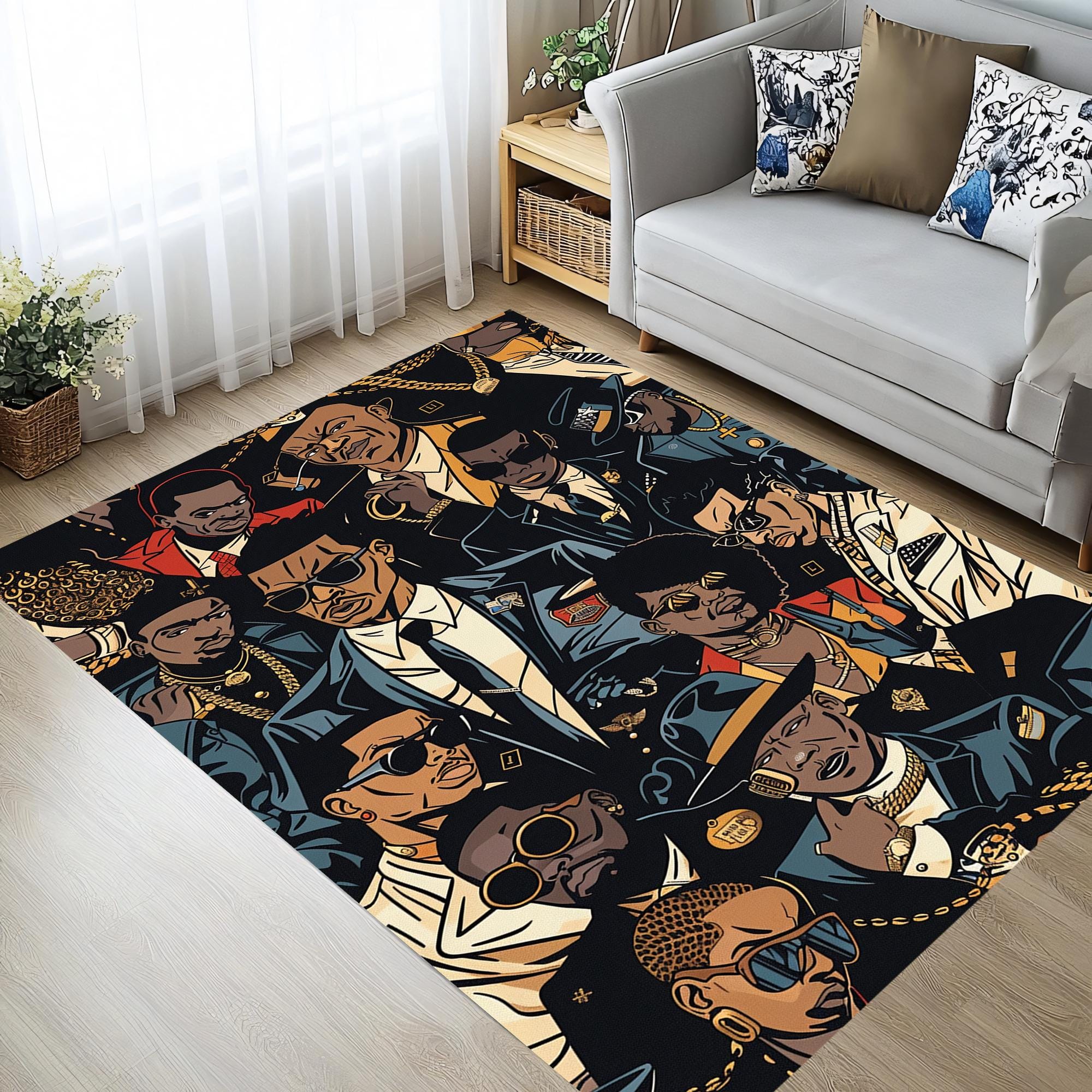 Rapper rug - Etsy 日本
