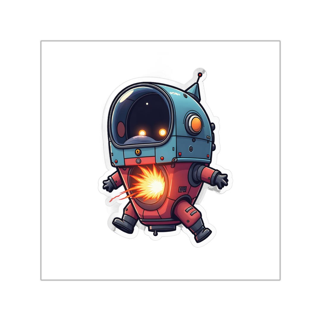 Lrf Sticker Astronaut Sticker Vinyl Decal, Cute Space Laptop Sticker, Waterproof ...