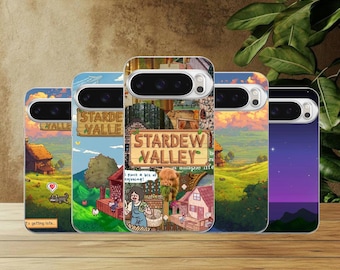 Stardew Valley Phone Case Harvest Cover for Google Pixel 10, 10Pro, 9, 9Pro, 8A, 8, 7A, 6A, Samsung S26, S25, S24Fe, A16, iPhone 17, 16