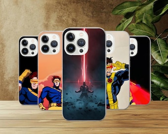 Cyclops Phone Case Xmen Marvel Cover For iPhone 17Pro, 16, 15, 14, 13, 12, Samsung S26, S25, S24, S23Fe, A16, A26, A56, Pixel 10, 9Pro