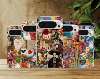 Mexico Phone Case Mexican Latina Cover for Google Pixel 10, 10Pro, 9, 9Pro, 8A, 8, 7A, 6A, Samsung S26, S25, S24Fe, A16, iPhone 17, 16