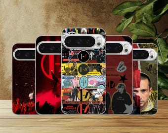 Twenty One Pilots Phone Case 21 Pilots Cover for Google Pixel 10, 10Pro, 9, 9Pro, 8A, 8, 7A, 6A, Samsung S26, S25, S24Fe, A16, iPhone 17, 16