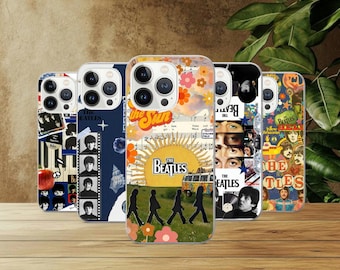 The Beatles Phone Case Abbey Road Cover For iPhone 17Pro, 16, 15, 14, 13, 12, Samsung S26, S25, S24, S23Fe, A16, A26, A56, Pixel 10, 9Pro