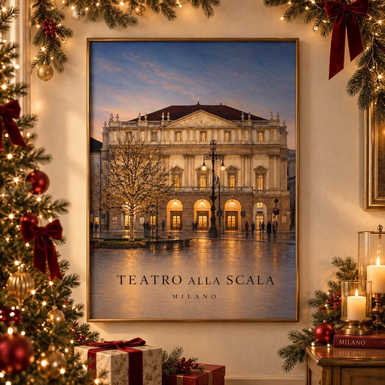 Teatro Alla Scala Poster - Etsy