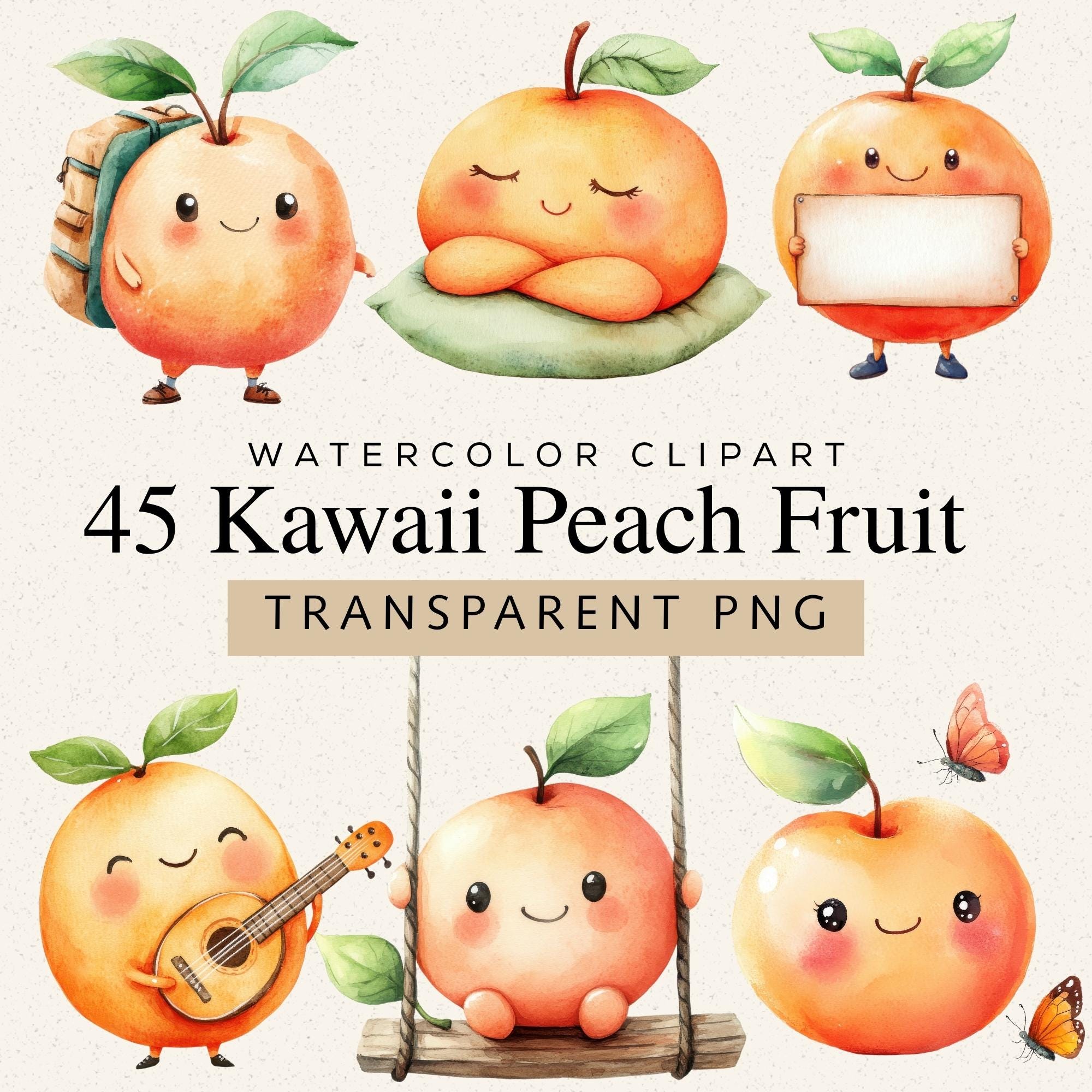 Kawaii peach - Etsy 日本