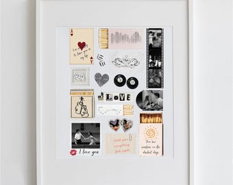 Editable Matchbox Poster Canva Template | Personalized Matchbook Art | Instant Download