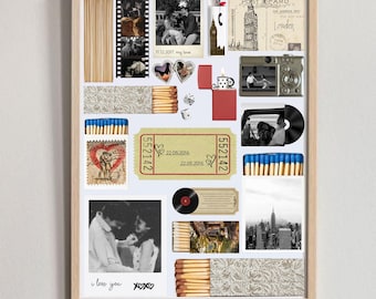 Custom Matchbook Poster Template | Canva Editable Printable | Digital Download
